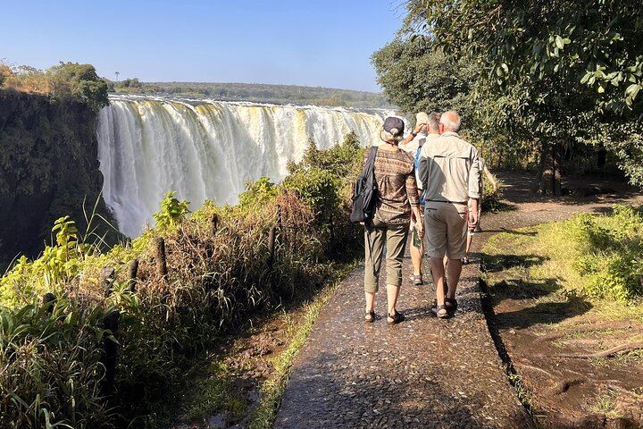 Victoria Falls Guided Day Tour of Zimbabwe and Zambia Sides with Market Stop (6/12)
