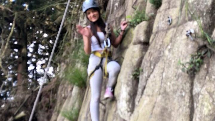 Three Ziplines, Waterfall Hike and Rock Wall Climb Adventure near Medellin (4/12)