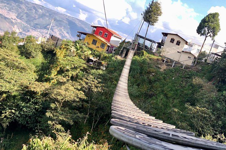 Three Ziplines, Waterfall Hike and Rock Wall Climb Adventure near Medellin (11/12)