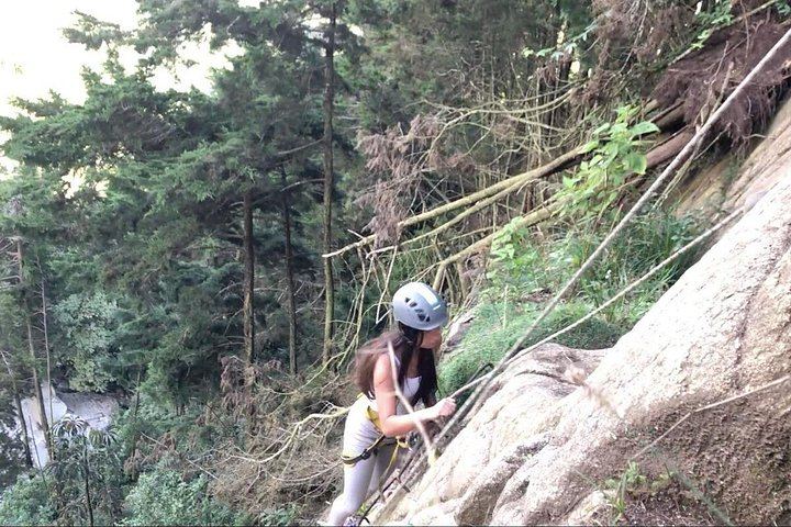 Three Ziplines, Waterfall Hike and Rock Wall Climb Adventure near Medellin (3/12)