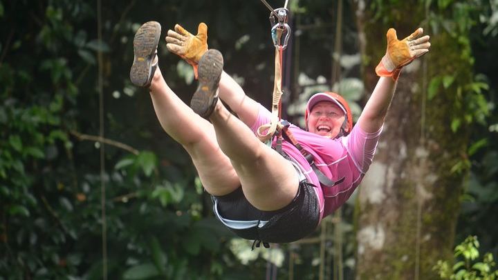 Quepo Canyoning Half-Day Rappelling and Waterfall Course on 80 Acres near Manuel Antonio (1/5)
